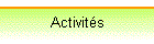 Activit�s